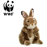 WWF Plüschtier Hase (19cm, sitzend) lebensecht Kuscheltier Stofftier Rabbit