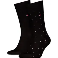 Tommy Hilfiger MEN Dot Socks schwarz Gr. 39/42 Herren,