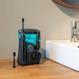 Cecotec Bamba ToothCare Jet Clean. 18 W, 600-ml-Irrigator, 10 Druckstufen, 7 Aufsätze und Zahnbürste mit 5 Modi