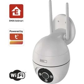 EMOS GoSmart Outdoor Überwachungskamera 5MP mit App 2K Smart Home IP-Kamera, IP65 wasserdicht H4057