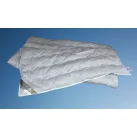 2 Stück Hofmann Sommer Daunendecken Steppbetten Daunenbetten 155x200 100% Daunen - Weiß