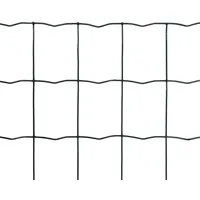 vidaXL Gitterzaun Maschendraht Schweiß gitter 10x1,2m