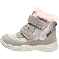 superfit Mädchen GLACIER warm gefütterte Gore-Tex Stiefel, GRAU/ROSA 2500