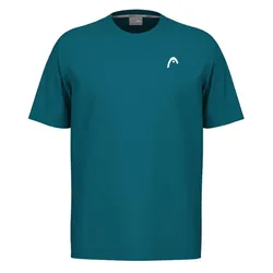 Head Tennis-Tshirt Slice II (feuchtigkeitsabsorbierend) tealblau Herren