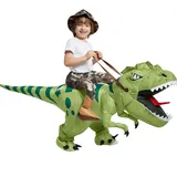 Dino Kostüm Kinder,T-rex kostüm,Dinosaurier Kostüm Geeignet für Rollenspiele, Partys, Halloween, Weihnachten, Parks, Outdoor-Aktivitäten, Firmenfeiern