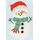 Bothy Threads The Home Of Happy Stitching Kreuzstich Stickpackung, Fröhlich – Schneemann