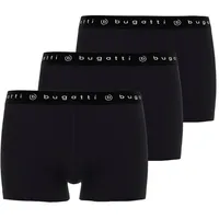 Bugatti Pants 3Er Pack Mailand in schwarz-dunkel-uni | Gr.: 6