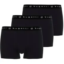 Bugatti Pants 3Er Pack Mailand in schwarz-dunkel-uni | Gr.: 6