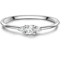 Glanzstücke München Ring Sterling Silber Zirkonia in silber | Gr.: 56