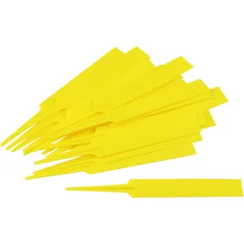Meister Craft Pflanzenschilder Set 20 Stück 90 x 17 mm gelb