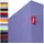 r-up Spannbettlaken Baumwolle 120 x 200 - 130 x 200 cm lila