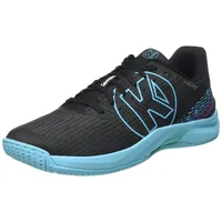 Kempa Attack Two 2.0 Handballschuh, Schwarz/Aqua, 42 EU