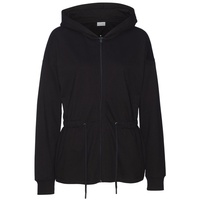 LASCANA Sweatjacke Damen schwarz Gr.32/34