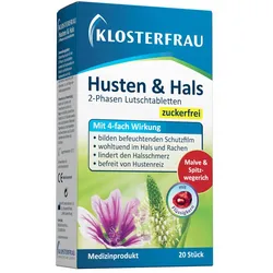 KLOSTERFRAU Husten & Hals 20 St Lutschtabletten