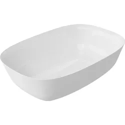 Aufsatz-Waschtisch Eira (Ausführung: Design-Aufsatz-WT EIRA 460x152x320 mm Mineralguss weiß)