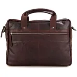 Spikes & Sparrow Businesstasche Bronco Briefcase Dark Brown
