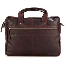 Spikes & Sparrow Businesstasche Bronco Briefcase Dark Brown