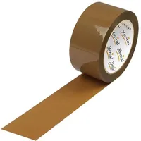 Xenial PP-Klebeband, leise, 50mm Länge 66m Stärke 63μ braun