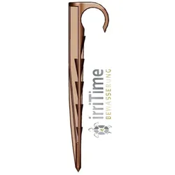 Erdspieß braun für Rohre und Schläuche von 16 bis 20 mm