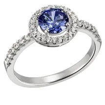 FIRETTI Fingerring Schmuck Geschenk Silber 925 Silberring blau glitzernd, mit Zirkonia (synth) blau|silberfarben 54