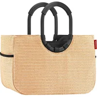 Reisenthel Loopshopper M raffia black