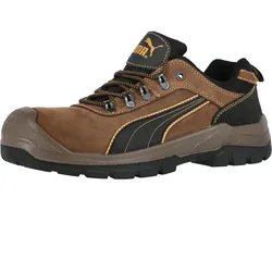 Sicherheitshalbschuhe S3 "SIERRA NEVADA LOW" SCUFF CAPS - 47 - braun