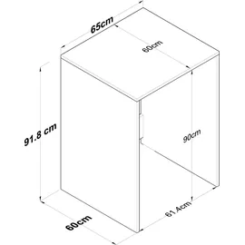 Skye Decor Badezimmerspiegelschrank RAN3303 100% Melamine COATED Particle BOARD - Weiß