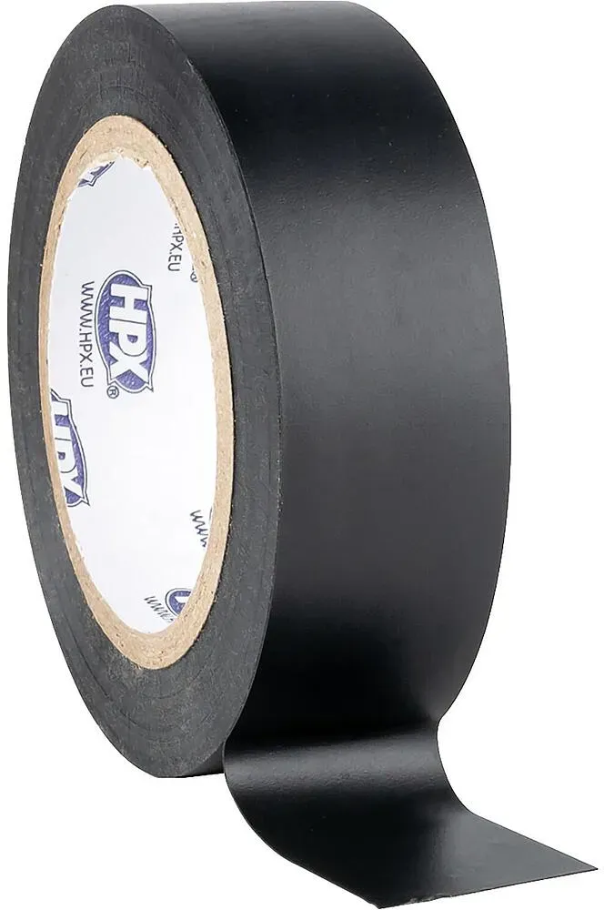 Isolierband 15 mm schwarz VPE = 10 Meter WKK Befestigungsmaterialien