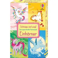 Usborne Verlag Schnapp und weg! Das superschnelle Kartenspiel: Einhörner