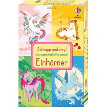 Usborne Verlag Schnapp und weg! Das superschnelle Kartenspiel: Einhörner