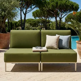 Oviala Loungesofa grün