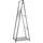 [en.casa] Standspiegel Ruffano 148,5 x 40 cm Schwarz