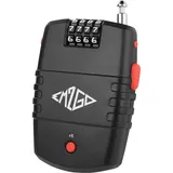 EM2GO Schwarz Kabelschloss mit Alarm