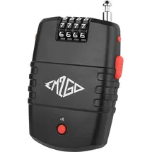 EM2GO Schwarz Kabelschloss mit Alarm