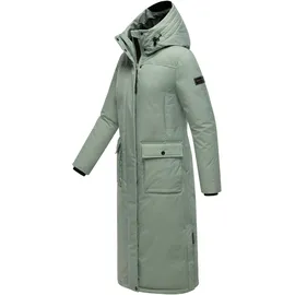 Navahoo Mantel Wolkenfrost XIV mint / schwarz L