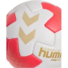 hummel hmlSTAR Pro Handball 9438 off white/red/gold 3