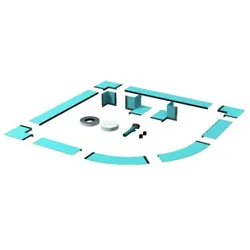 Bette Dichtsystem B57-0373 für Viertelkreisduschwannen