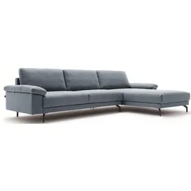 creation by rolf benz Eckcouch 2-Sitzer Blau