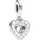 Pandora Herz Perlmuttweiß Silber 792649C01