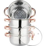Klausberg Dampfgarer 5-teiliges Set 18 cm