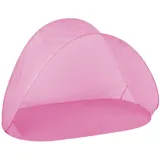 Pop Up Strandmuschel Sonnenschutz Windschutz pink Camping Wurfzelt Automatik