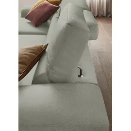 W.Schillig Eckcouch Chenille 3-Sitzer Grau