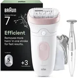 Braun Silk-épil 7 7-210 Weiß/Rosa