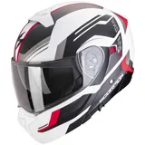 Scorpion Exo-930 Evo Sikon Motorradhelm rot XXL