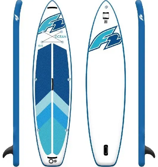F2 Stand up Paddle 350cm OCEAN LDT - Uni., blue spitz 11,5