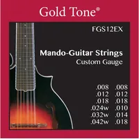 Gold Tone FGS-12EX Mando Guitar Saitensatz für F12