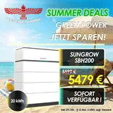 Sungrow Batteriespeicher 20 kWh