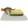 Karat Katzenstreumatte Charly in Wabendesign Abwaschbar Grau 61 x 38 cm
