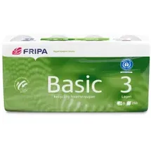 Fripa Toilettenpapier Basic 3-lagig 8 Rollen à 250 Blatt