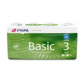 Fripa Toilettenpapier Basic 3-lagig 8 Rollen à 250 Blatt